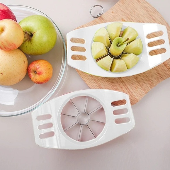 White and Metal Apple Slicer - Picture 3 of 10